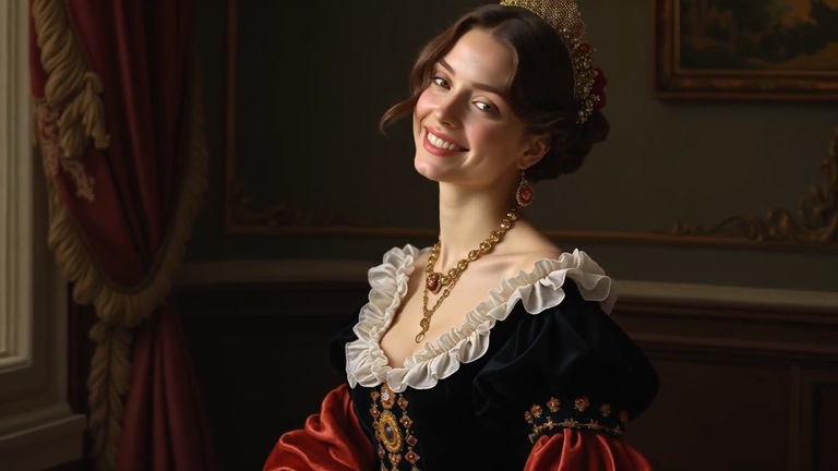 Phased OAE: a moving reveal compares the official baseline and one-step videos of the same painted portrait.